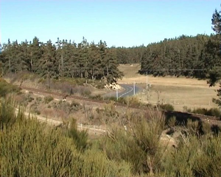 INTERCITES L'AUBRAC ET TER SUR LES CAUSSES