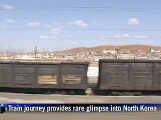 A rare glimpse of North Korea by train