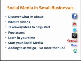 Social Media in Small businesses intro