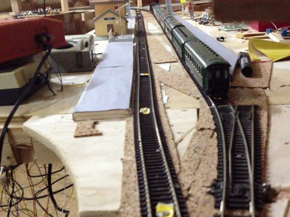 arrivée gare de raze