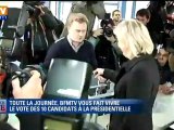 Marine Le Pen a voté dans son fief d’Hénin-Beaumont