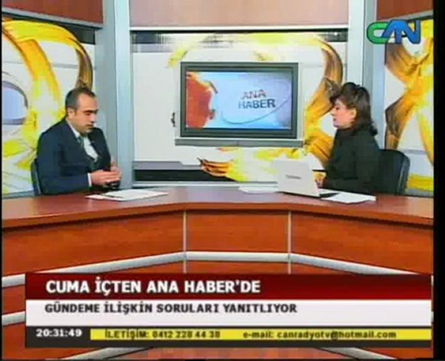 CAN TV - ANA HABER BÜLTENİ (21.04.2012)