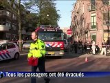 Collision de deux trains à Amsterdam: environ 60 blessés