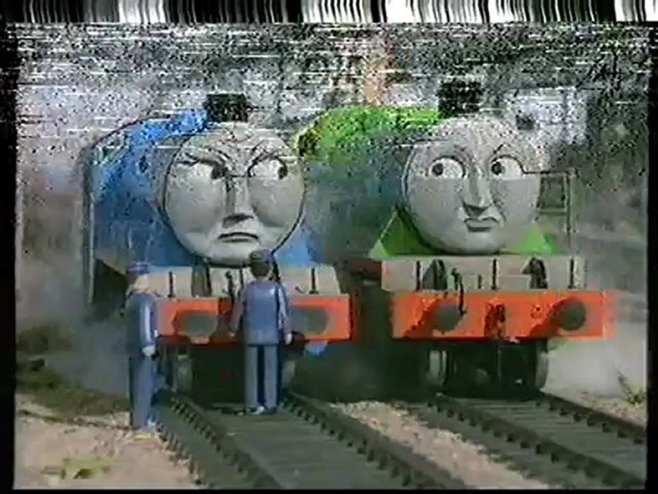 Swedish Thomas The Tank Engine. Dirty Objects and Off the Rails