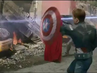 #3 - Combat Captain America et Thor - Extrait #3 - Combat Captain America et Thor (Anglais sous-titr&eacute; français)
