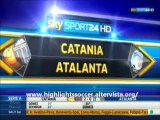 Catania-Atalanta 2-0 Highlights All Goals Sky Sport HD