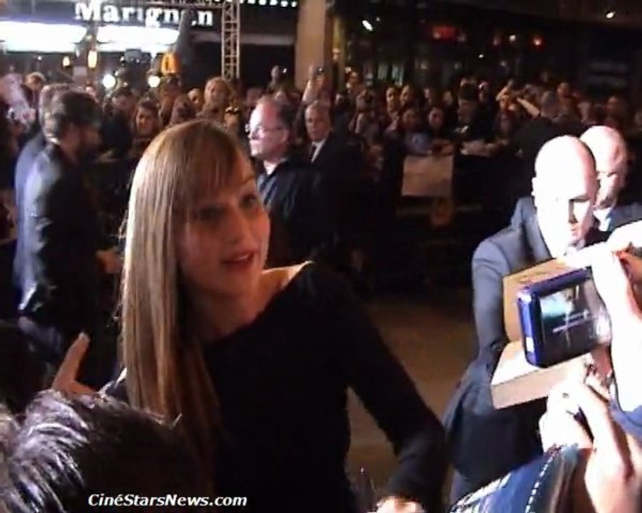 Jennifer Lawrence Hunger Games - Avant Première Paris