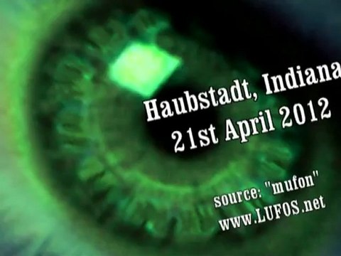 UFO activity over Haubstadt, Indiana 21st April 2012