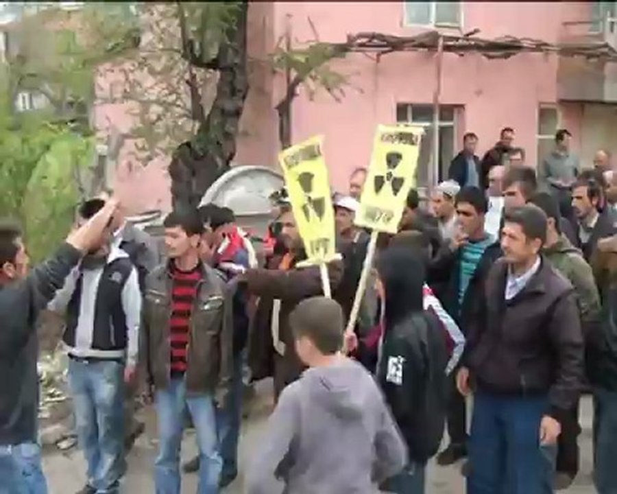 KAVACIK'DA KİMYASALA HAYIR EYLEMİ