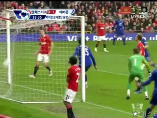 2012.04.22 [EPL34]  맨유 vs 에버튼 엘라비치골