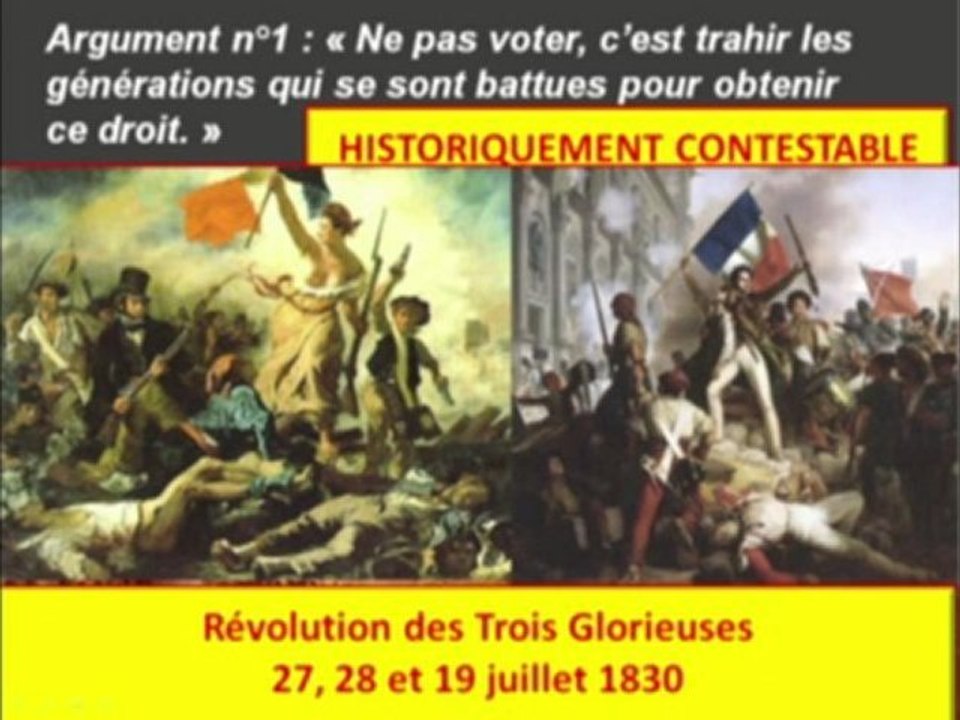François ASSELINEAU - L'abstention pour les Présidentielles 2012 - 18 Avril 2012