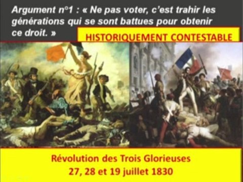 François ASSELINEAU - L'abstention pour les Présidentielles 2012 - 18 Avril 2012
