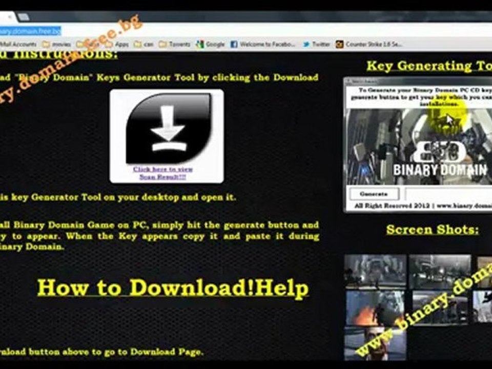 Binary Domain Serial Keys 100% Working Keys