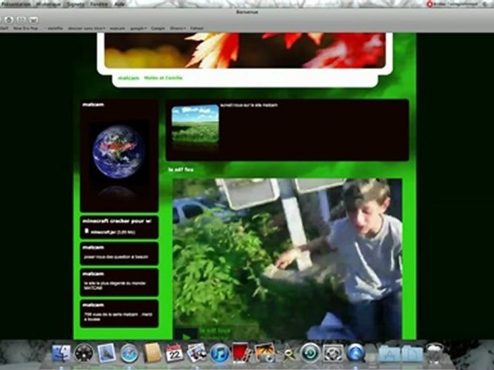 site de la serie matcam