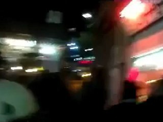 فري برس دمشق الصالحية مظاهرة مسائية من مسجد الحنابلة 21 4 2012Damascus
