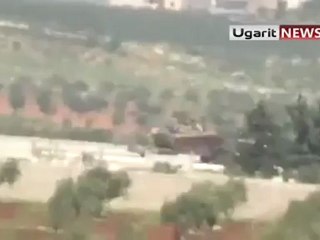 فري برس حلب  تل رفعت  التعزيزات مستمرة لمحاصرة المدينة 21 4 2012 ج2 Aleppo