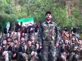 فري برس ادلب بيان تشكيل كتيبة الهيثم في جسر الشغور21 4 2012 Idlib
