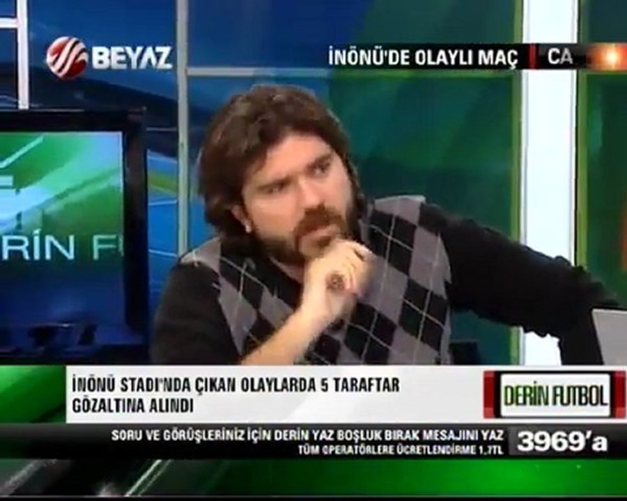 Rasim Ozan Kütahyalı TT Arenada Galatasaray Yenerse  Bu Lig Biter 16.04.2012