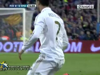 تدخل من سيرجيو بوسكويتش على كرستيانو رونالدو