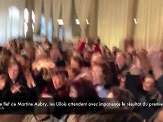 Retour sur la proclamation des résultats du premier tour à Lille.