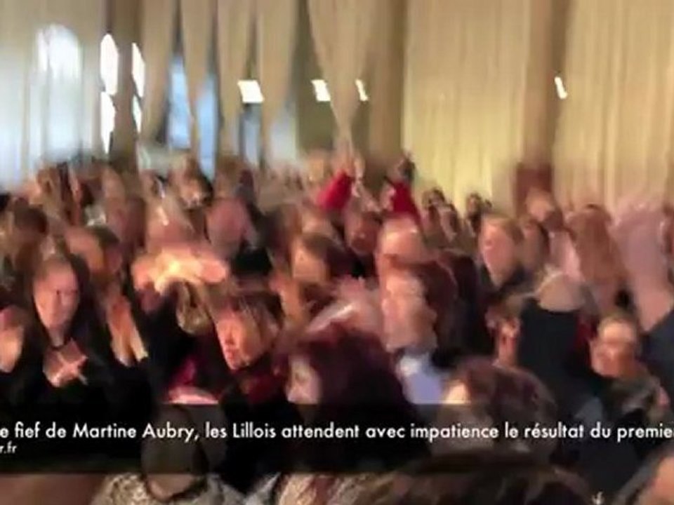 Retour sur la proclamation des résultats du premier tour à Lille.