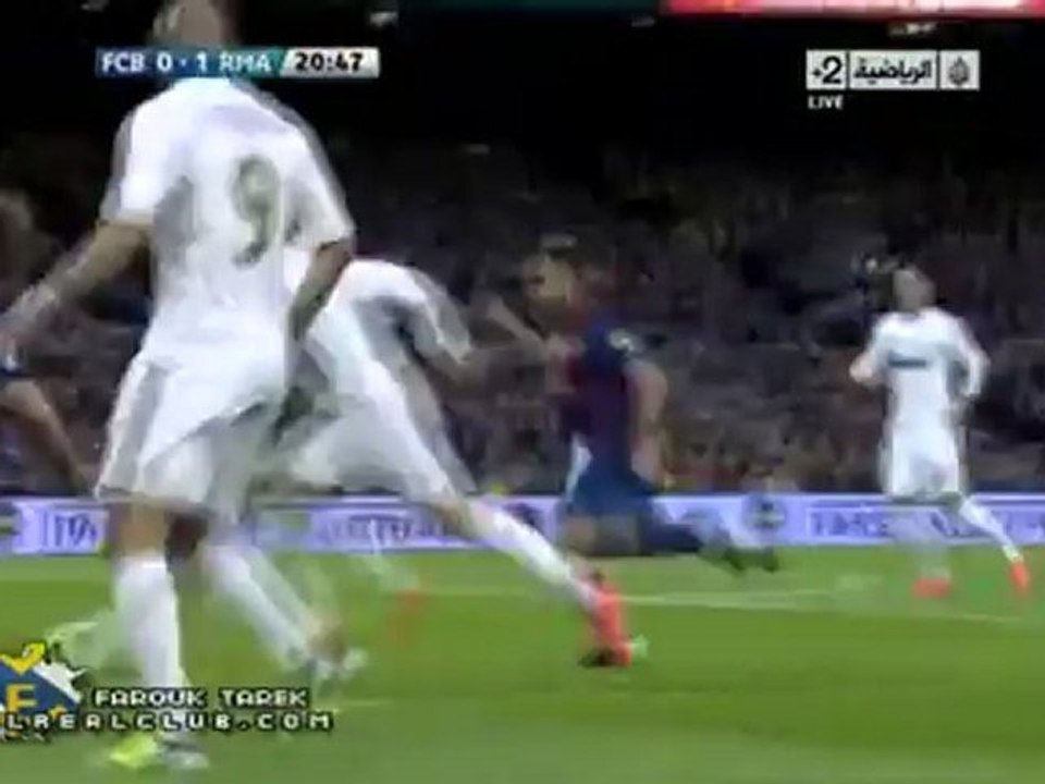 Cristiano Ronaldo Shot Against FC Barcelona