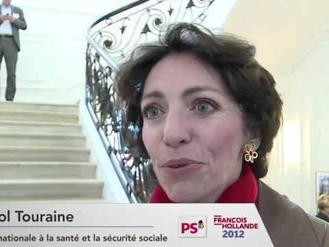 Réaction de Marisol Tourraine après l'annonce des premiers résultats