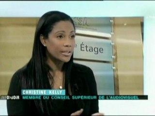 Christine Kelly invitée du JT de France Ô