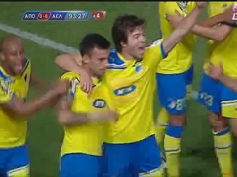 ΑΠΟΕΛ-ΑΕΛ 1-0: Γκολ και φάσεις (3η αγ. play off)