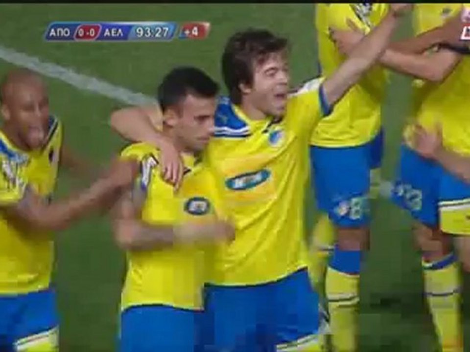 ΑΠΟΕΛ-ΑΕΛ 1-0: Γκολ και φάσεις (3η αγ. play off)
