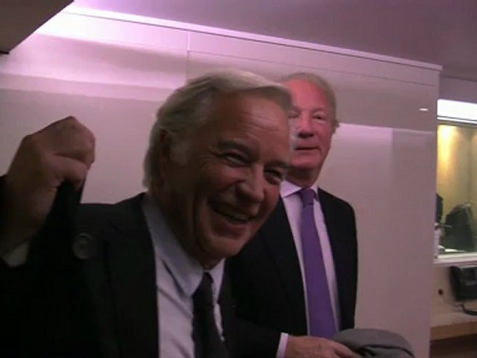 "Pas la deuxième mi-temps, mais un nouveau match" : la première réaction de Brice Hortefeux (UMP) dans les studios de RTL