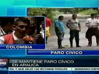 Doce días de protesta pacífica contra petroleras en Colombia