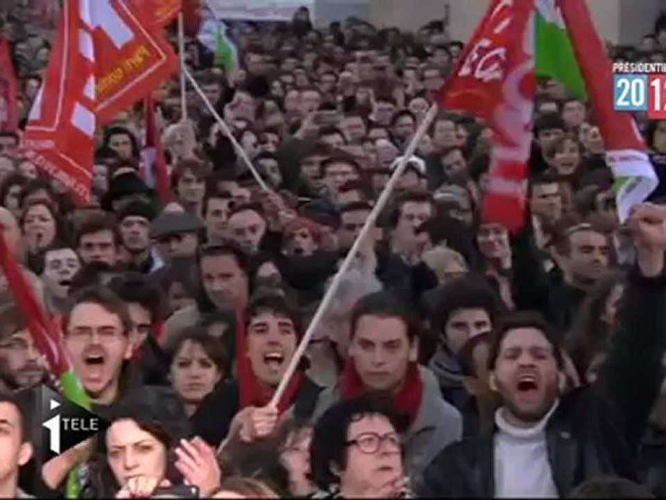 Mélenchon : "ne pas traîner des pieds pour battre Nicolas Sarkozy"