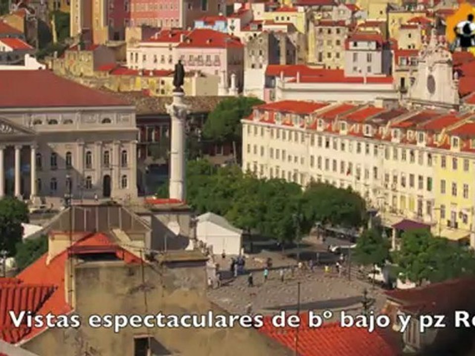 Lisboa con silla de ruedas, A Baixa y Chiado