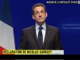 Nicolas Sarkozy les français ont témoignés qu'un vote de crise