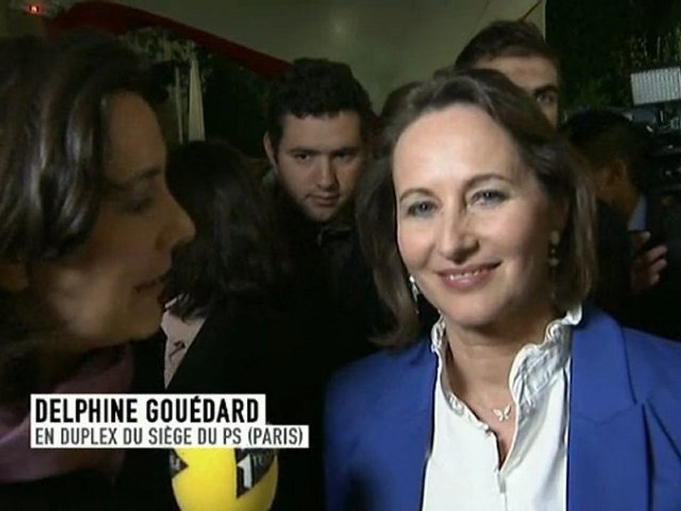 Royal "La France se redressera avec François Hollande"