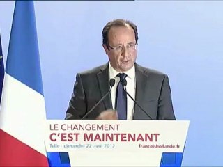 "Le changement est désormais en marche", déclare Hollande
