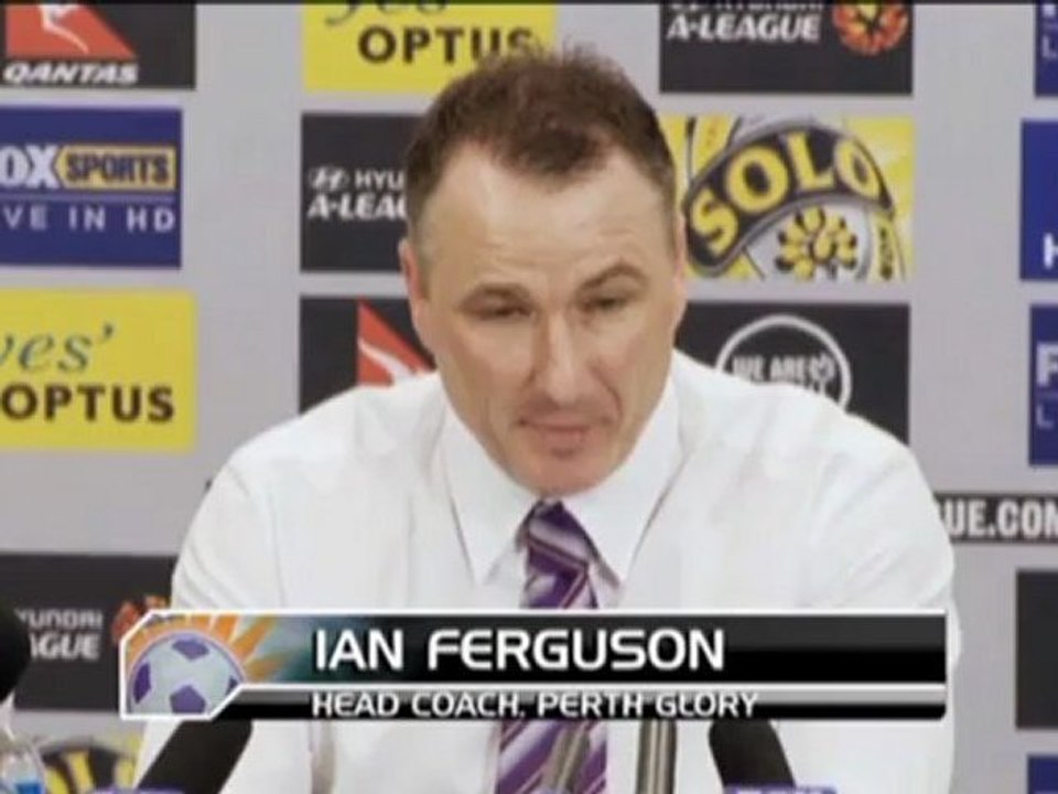 Perth Glory: Coach Ian Ferguson ist enttäuscht