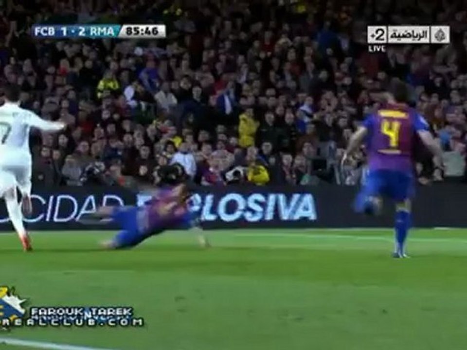 تدخل عنيف من مسكيرانو على الدون كرستيانو رونالدو