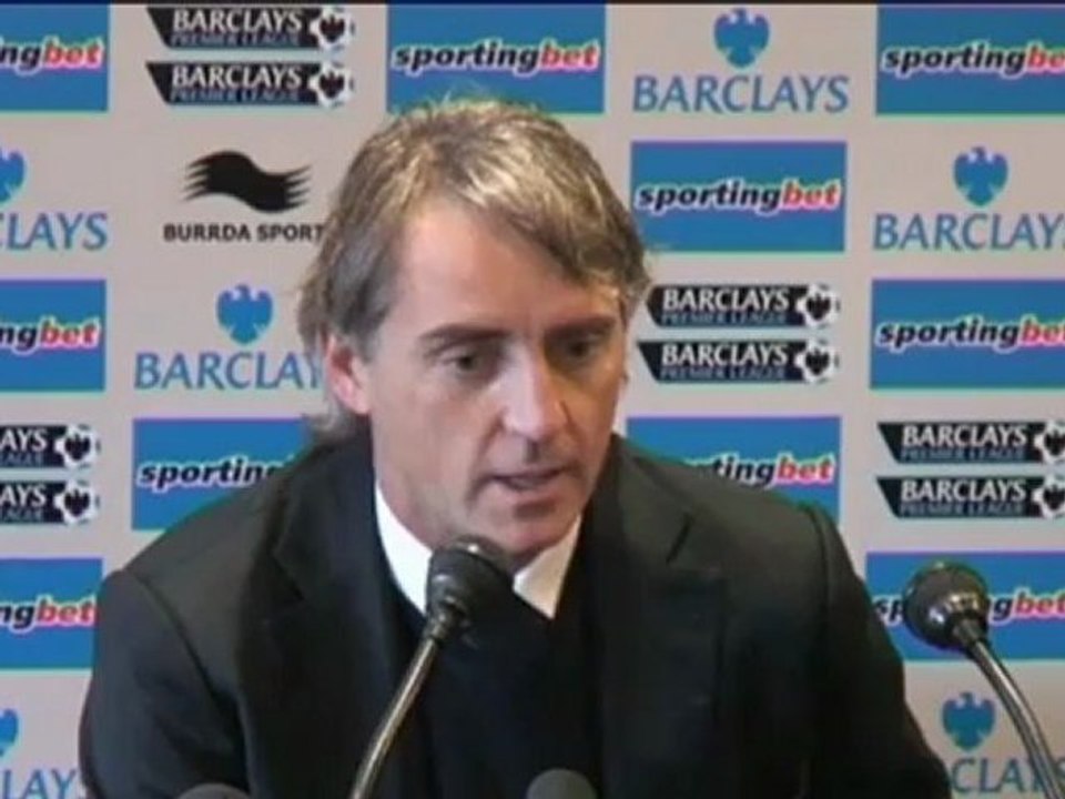 35e journée - Mancini : "Ils ne méritent pas cela"