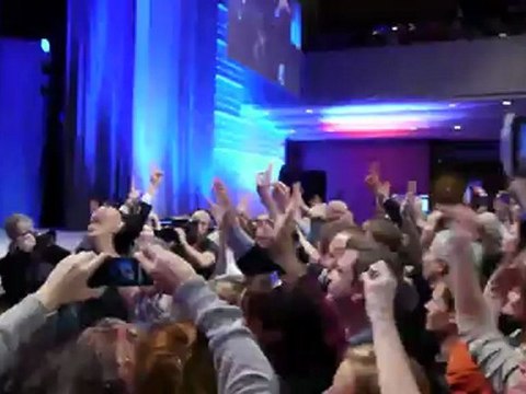 NS2012 - Réunion du 1er Tour - (ext.5) Arrivée d'Alain Jupé