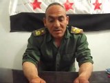 فري برس بيان لقائد كتيبة نسور سوريا التابعة للجيش الحر 22 4 2012 Idlib