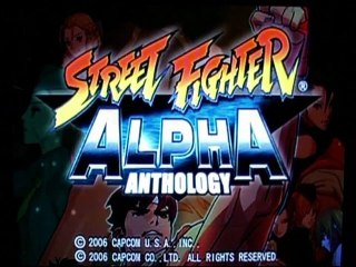 First Level - Test - Street Fighter : Alpha Anthology - Playstation 2