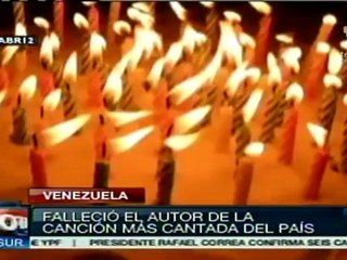 Murió el músico venezolano Luis Cruz