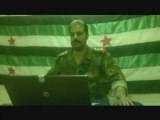 فري برس انشقاق العقيد ركن احمد فهد نعمه 22 4 2012 Idlib