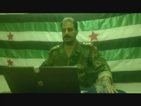 فري برس انشقاق العقيد ركن احمد فهد نعمه 22 4 2012 Idlib