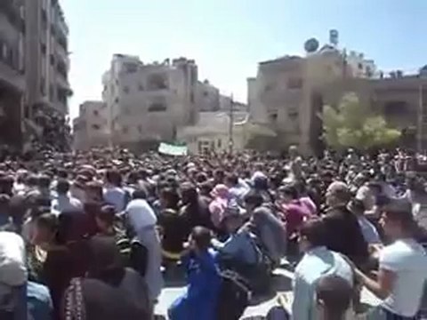 فري برس ريف دمشق التل مظاهرة اثناء تشييع الشهيد البطل محمد حمدان 22 4 2012 ج9 Damascus