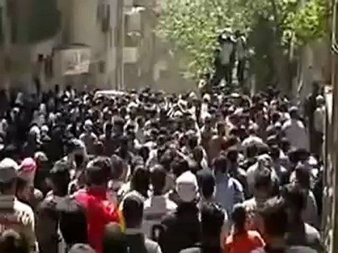 فري برس ريف دمشق التل تشييع الشهيد محمد حمدان 22 4 2012ج9 Damascus