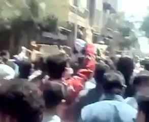 Tải video: فري برس ريف دمشق التل مظاهرة اثناء تشييع الشهيد البطل محمد حمدان  22 4 2012 ج6 Damascus