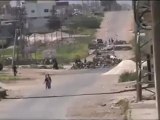 فري برس درعا مهد الثورة مدينة الحراك المحتلة منع الدخول والخروج من المدينة لليوم الثالث على التوالي بعد خروج المراقبين 22 4 2012 Daraa